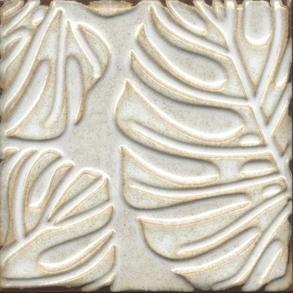 KMD2SFC004BN Декор Агдаль 2 бежевый светлый глянцевый структура 15x15x0.9