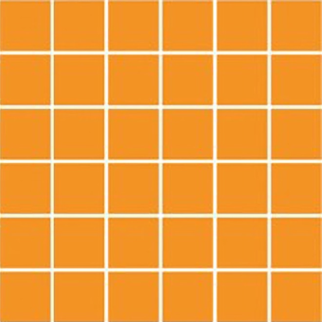 80055.3 На пол Porcelain Mosaic Orange 5x5 30x30