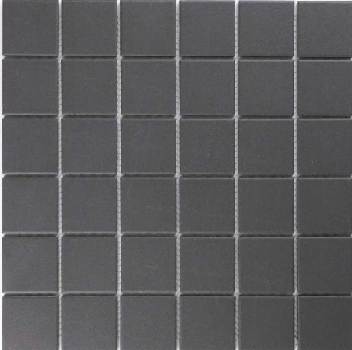 На пол Керамическая мозаика Arene black 48*48*6 306*306