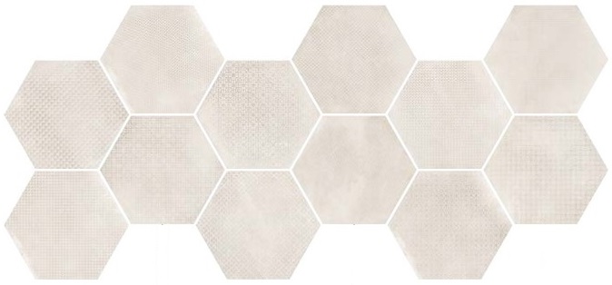 23601 На пол Urban Hexagon Melange Natural - фото 5