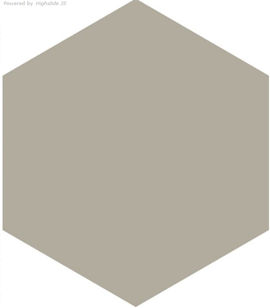 На пол Hexagon Soft Grey 23x26