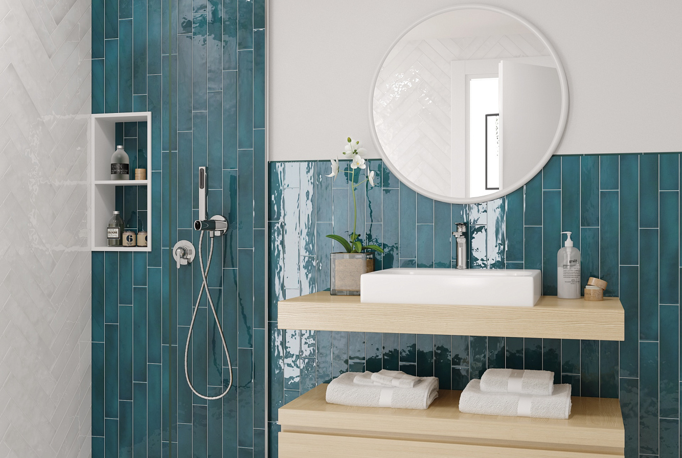 26920 На стену Manacor Ocean Blue 10x10 - фото 33