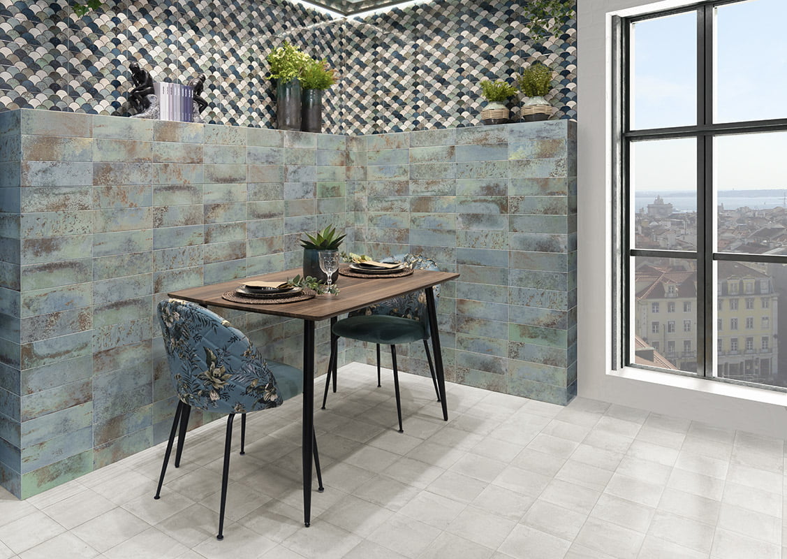 PT03243 На стену Bellagio Arco Blu 10x30 - фото 6