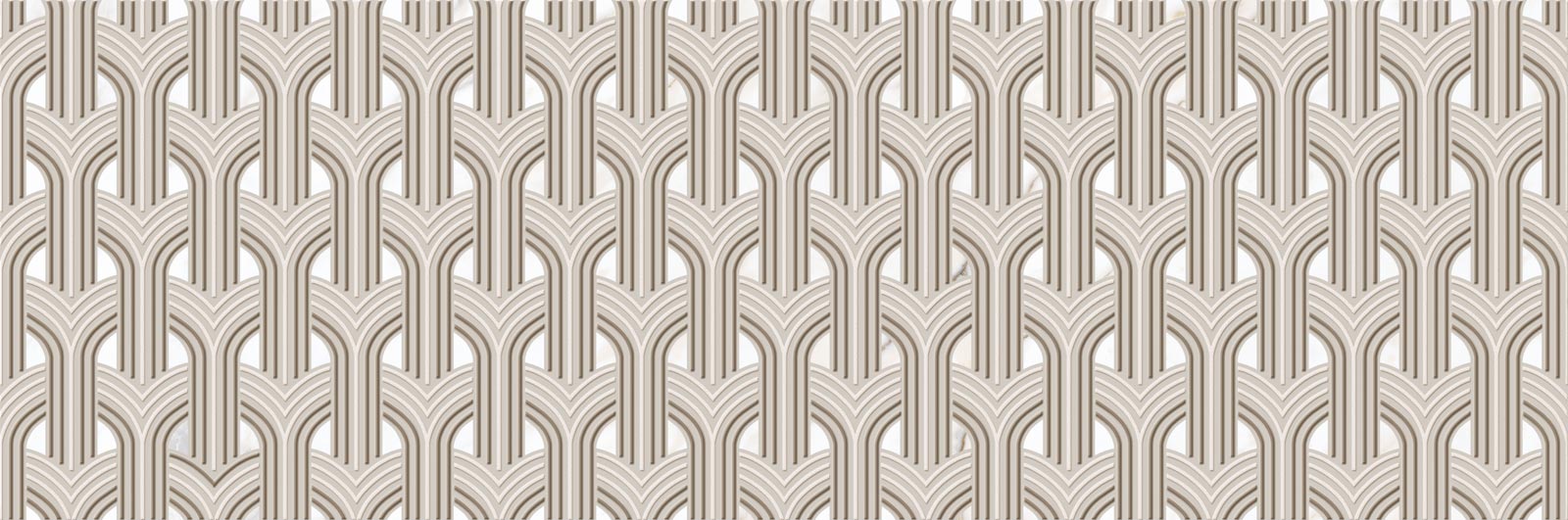 M8TH Декор Allmarble Golden White Lux Decoro Retro