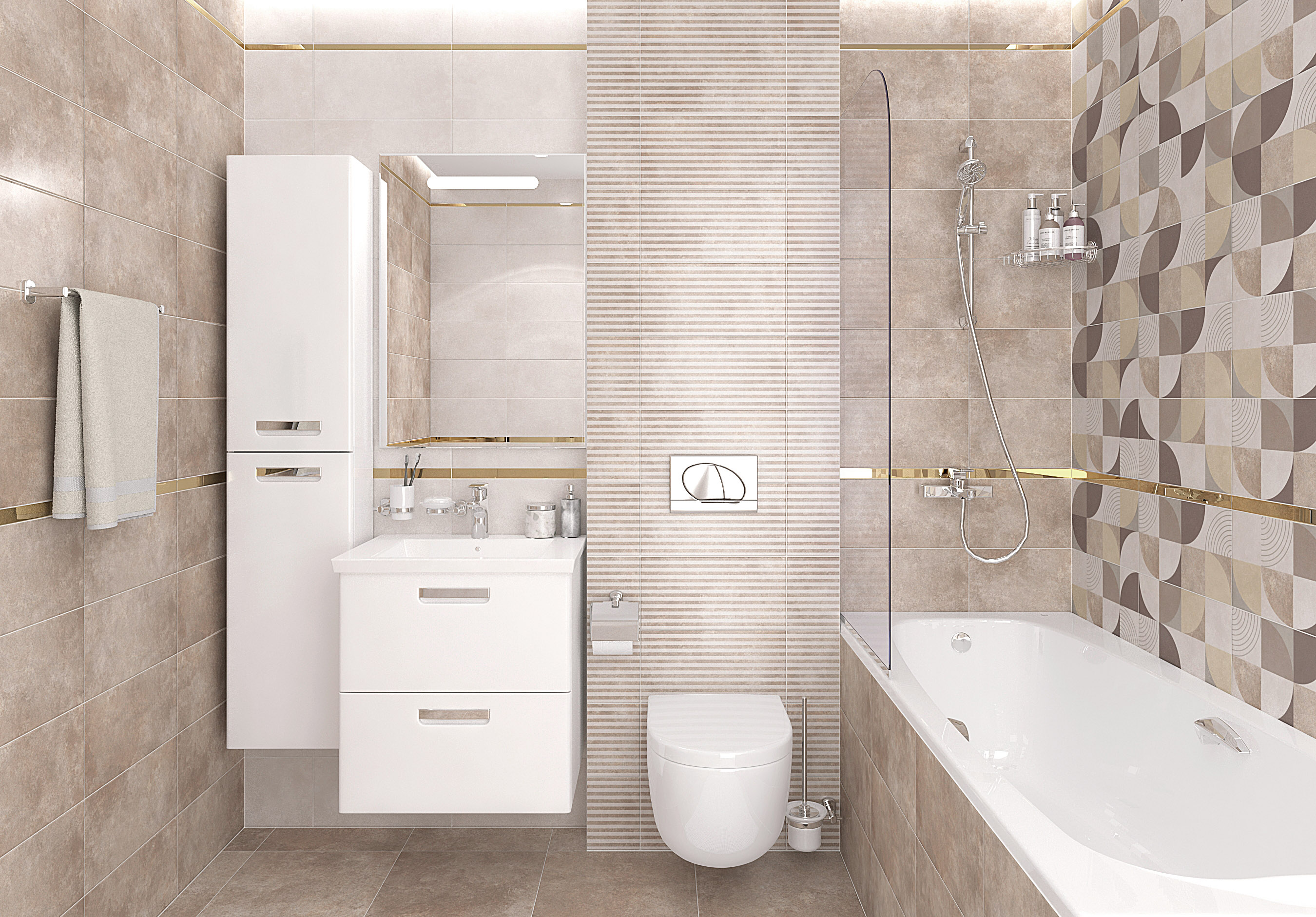 08-00-06-2455 На стену Atlas Серый - фото 2