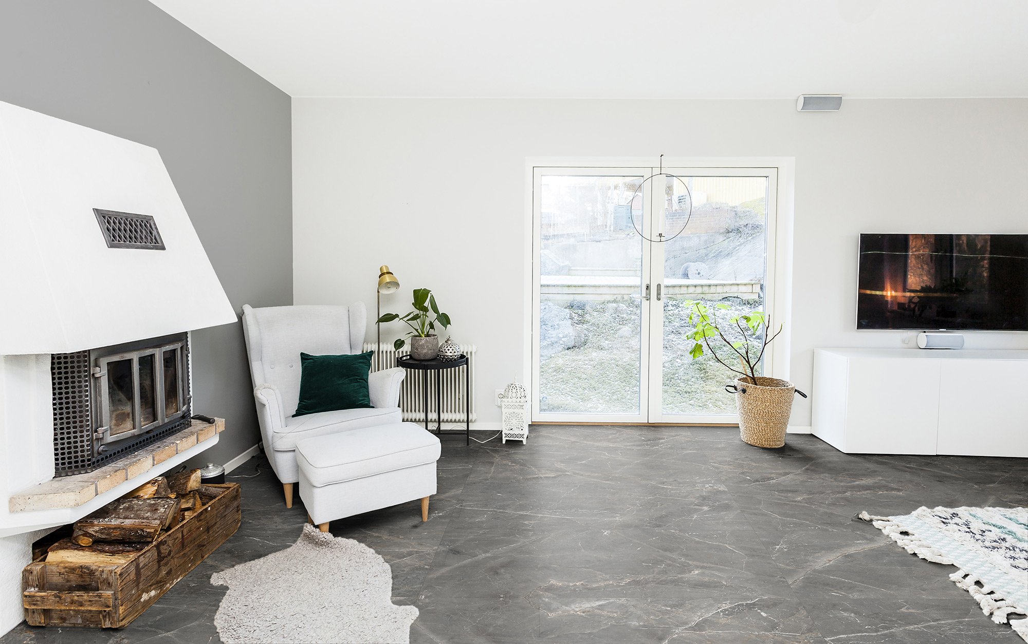 GT606012109SPR На пол Tulip Темно-серый Soft Sugar 60x60 - фото 14