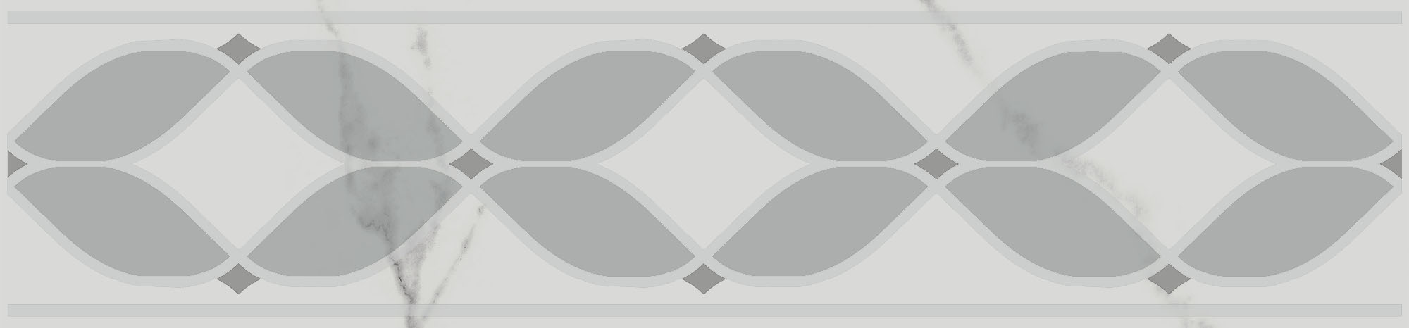 VT/A630/8376 Бордюр Мираколи Глянцевый 30x5.7x0.69 - фото 7