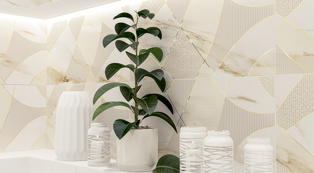 509511201  На стену Calacatta Royal Honey - фото 2