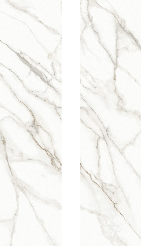 На пол Matt Calacatta Supreme Honed 800х3200х12 - фото 2