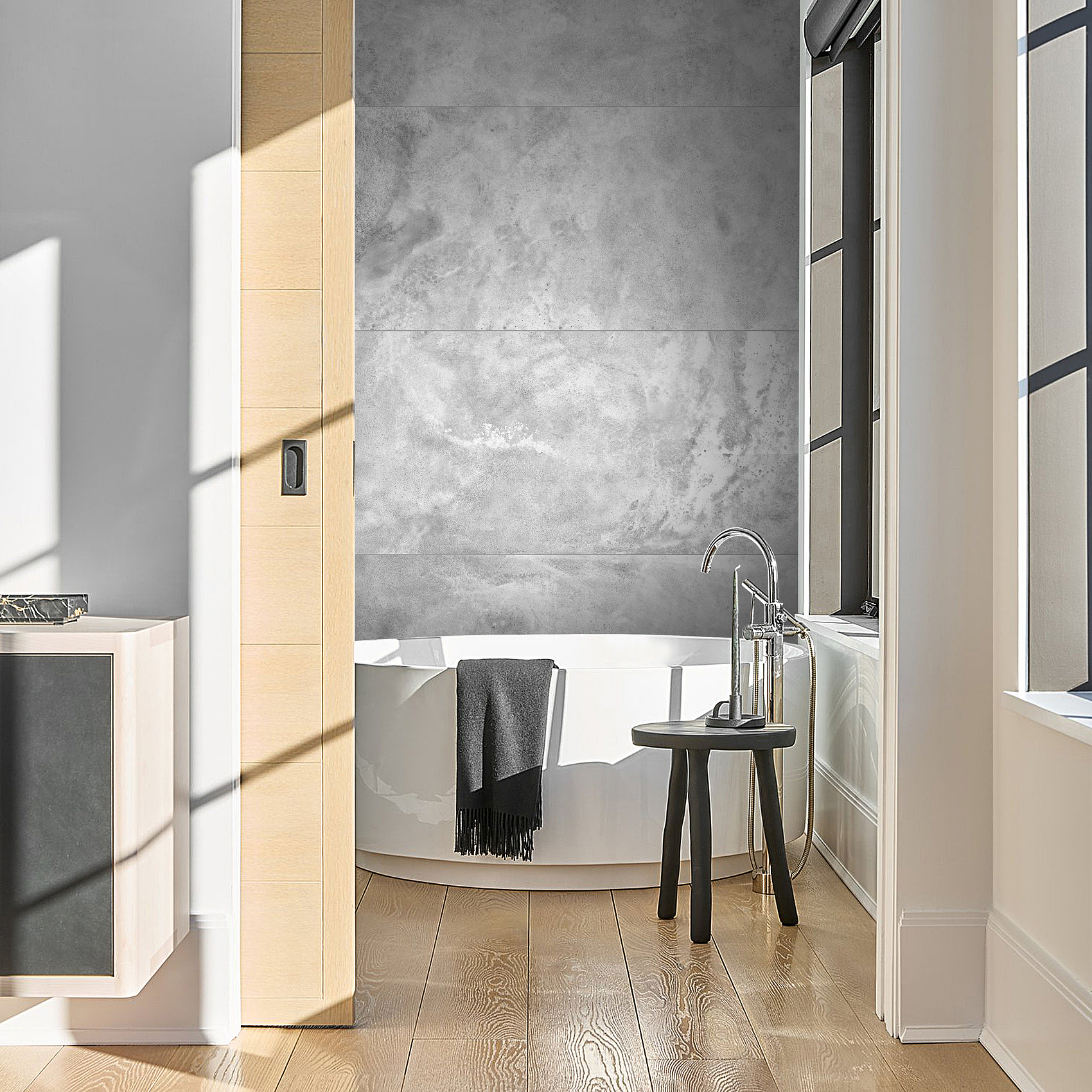 На пол Плэйн 1 серый 60х120 - фото 7