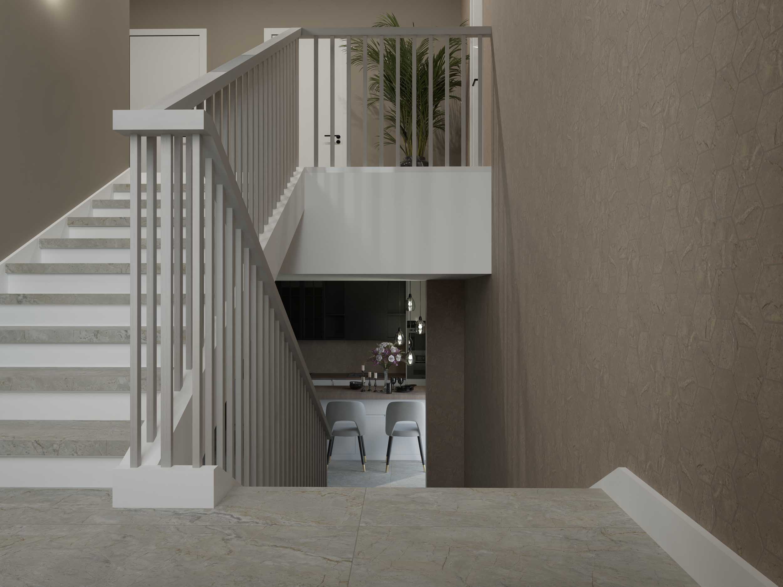 Steptrade/BR01_NS/30x120x10 Ступень Bernini Pearl BR01 120x30 Неполированная с насечками - фото 14