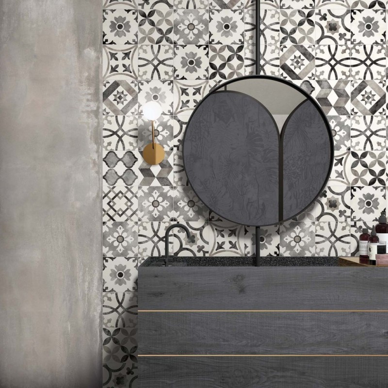 0005894 На пол Play Drops Multiwhite 20x20 - фото 28