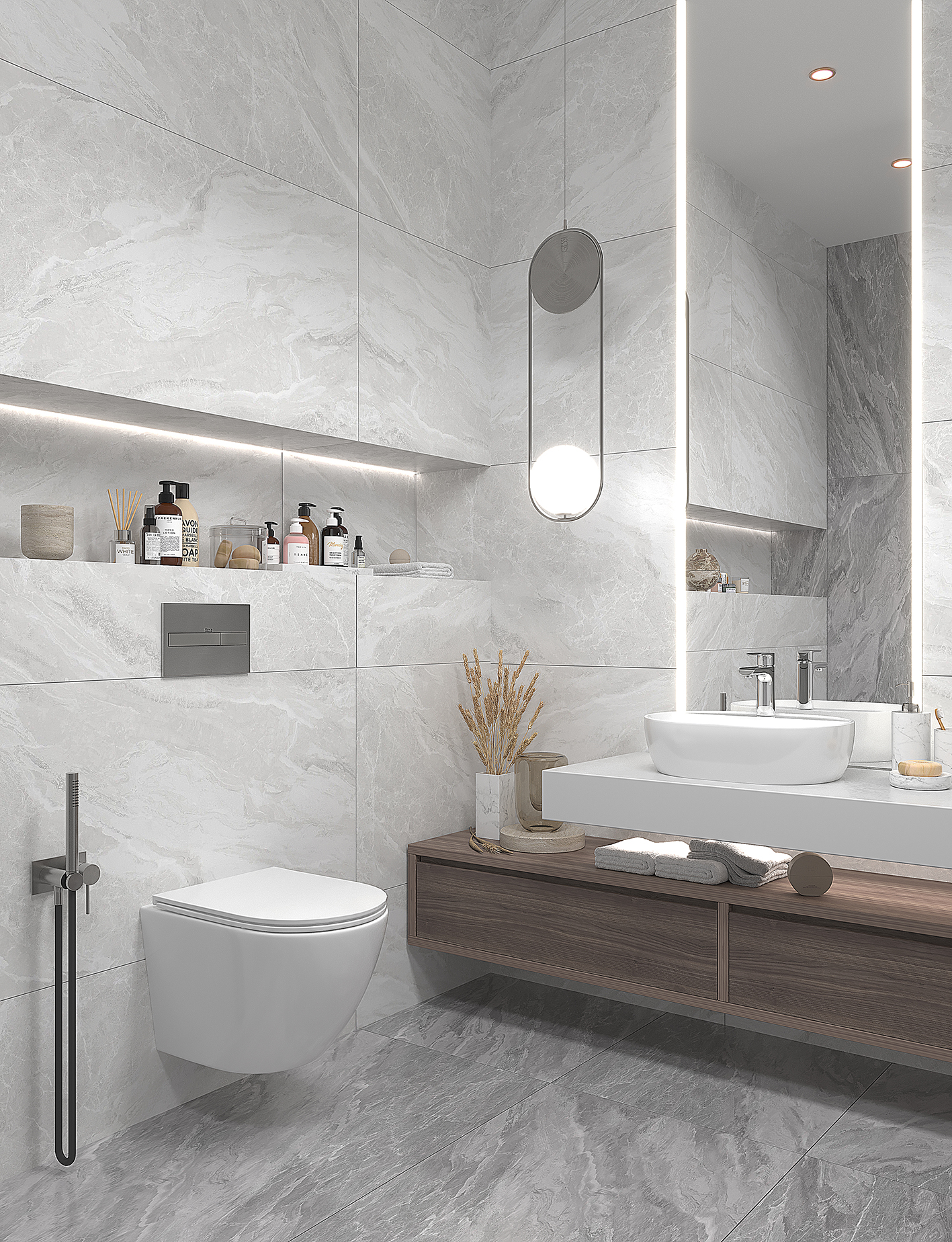 На пол Luna Rossa Imperial White Carving Satin 60x120 - фото 19