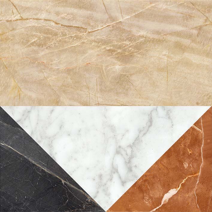 0005896 На пол Play Marble White 20x20 - фото 2