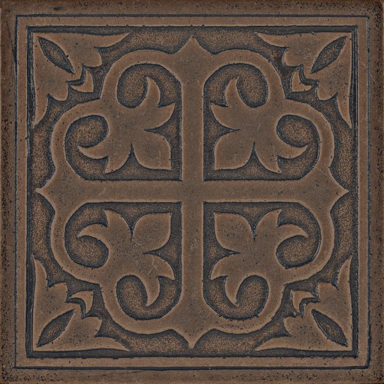 Декоративная вставка Enigma Коричневый 7.5*7.5  - фото 7