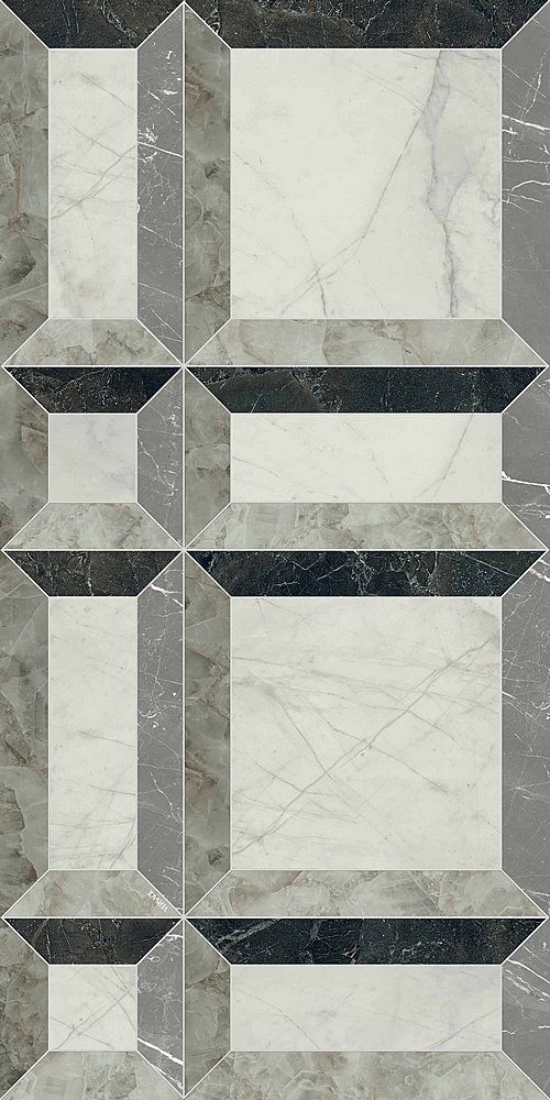 PF60014088 Декор Tarsia Frame Nero Deco Lux 3D Rett 60x120 - фото 3