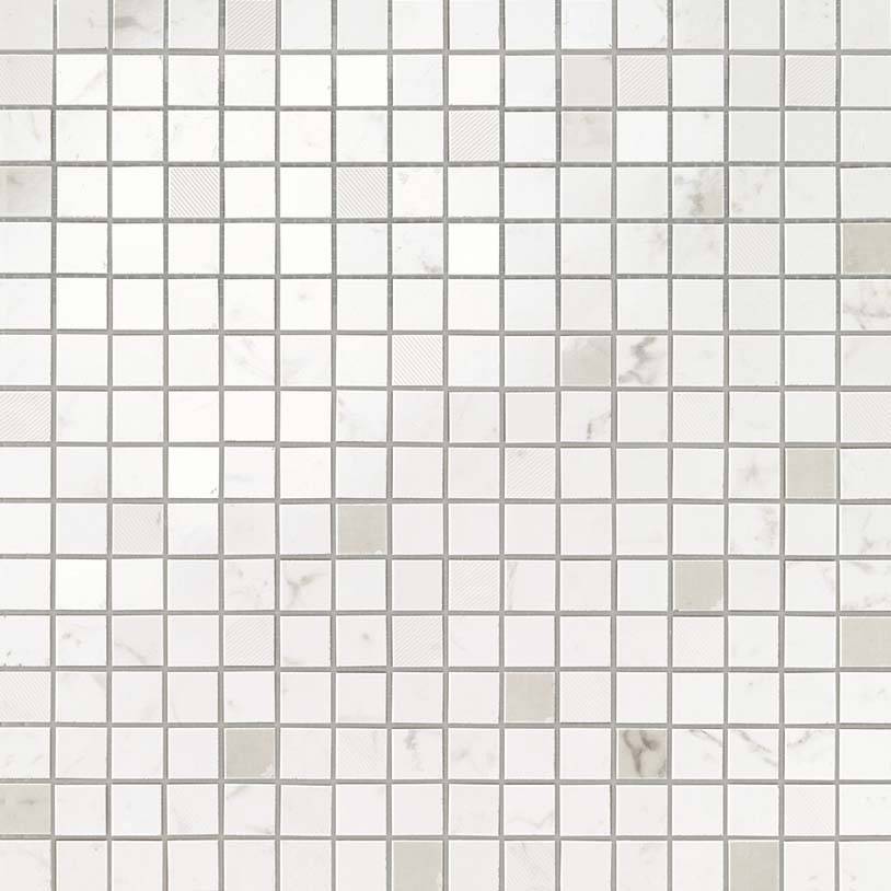 9MQC На стену Marvel Stone Carrara Pure Mosaic Q