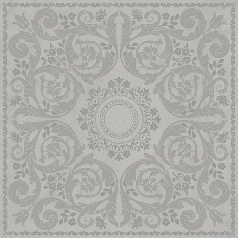 HGD/B592/SG850290R Декор Риальто 2 серый матовый обрезной 80x80x0.9