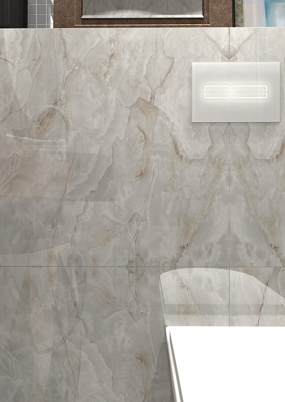 На пол Snow Onix 5748 Snow Onix Polished 60*60 - фото 11