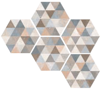 Декор Rift Hexagono Fingal 23x266 - фото 4