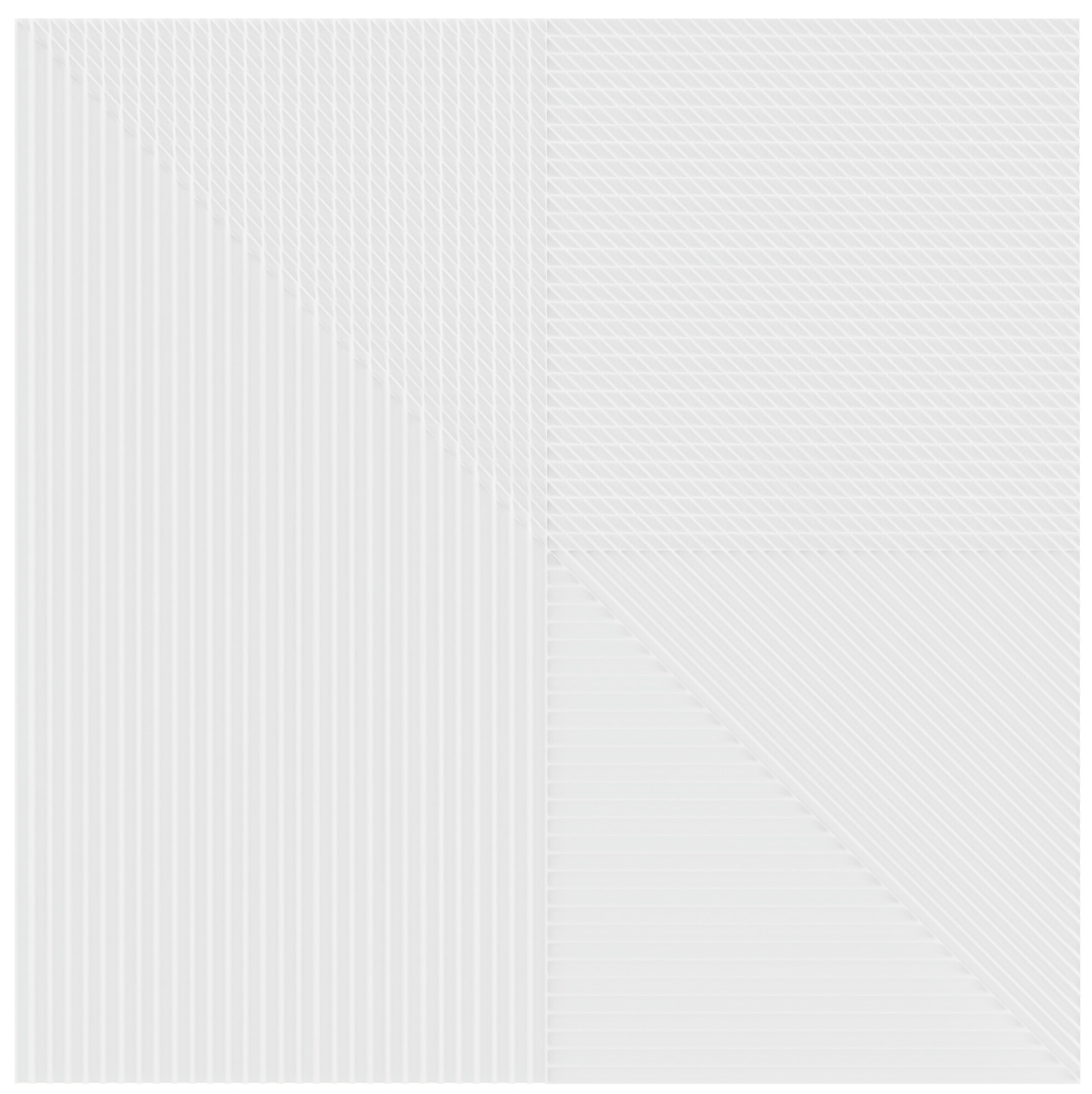 21716 На стену Lins By Yonoh White 20x20 - фото 4