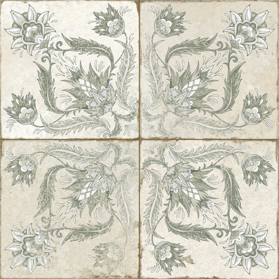 38130 На пол FS Ivy Sage 45x45x0.95 - фото 8