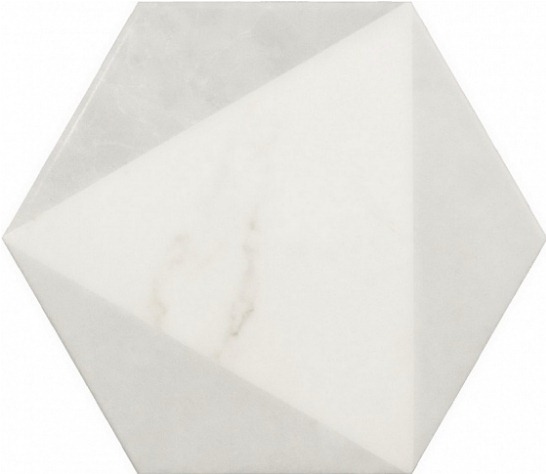 23102 На пол Carrara Hexagon Peak