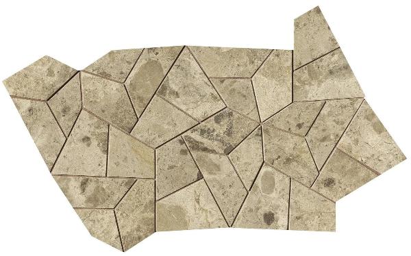 fQNN Напольная Nativa Sand Fly Mosaico Satin 25x41.5