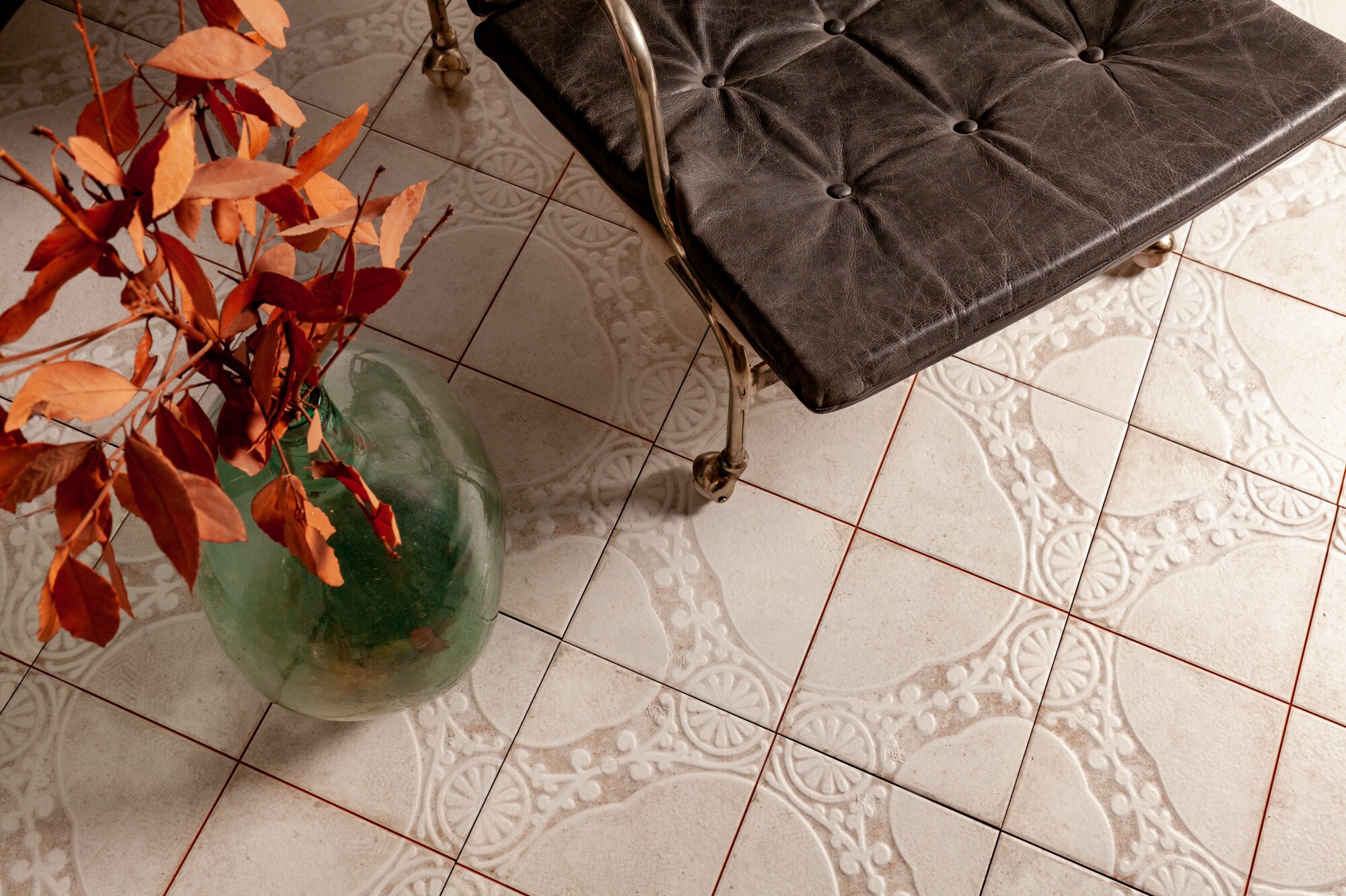 34438 На пол FS Jaipur Black LT 45x45 - фото 3