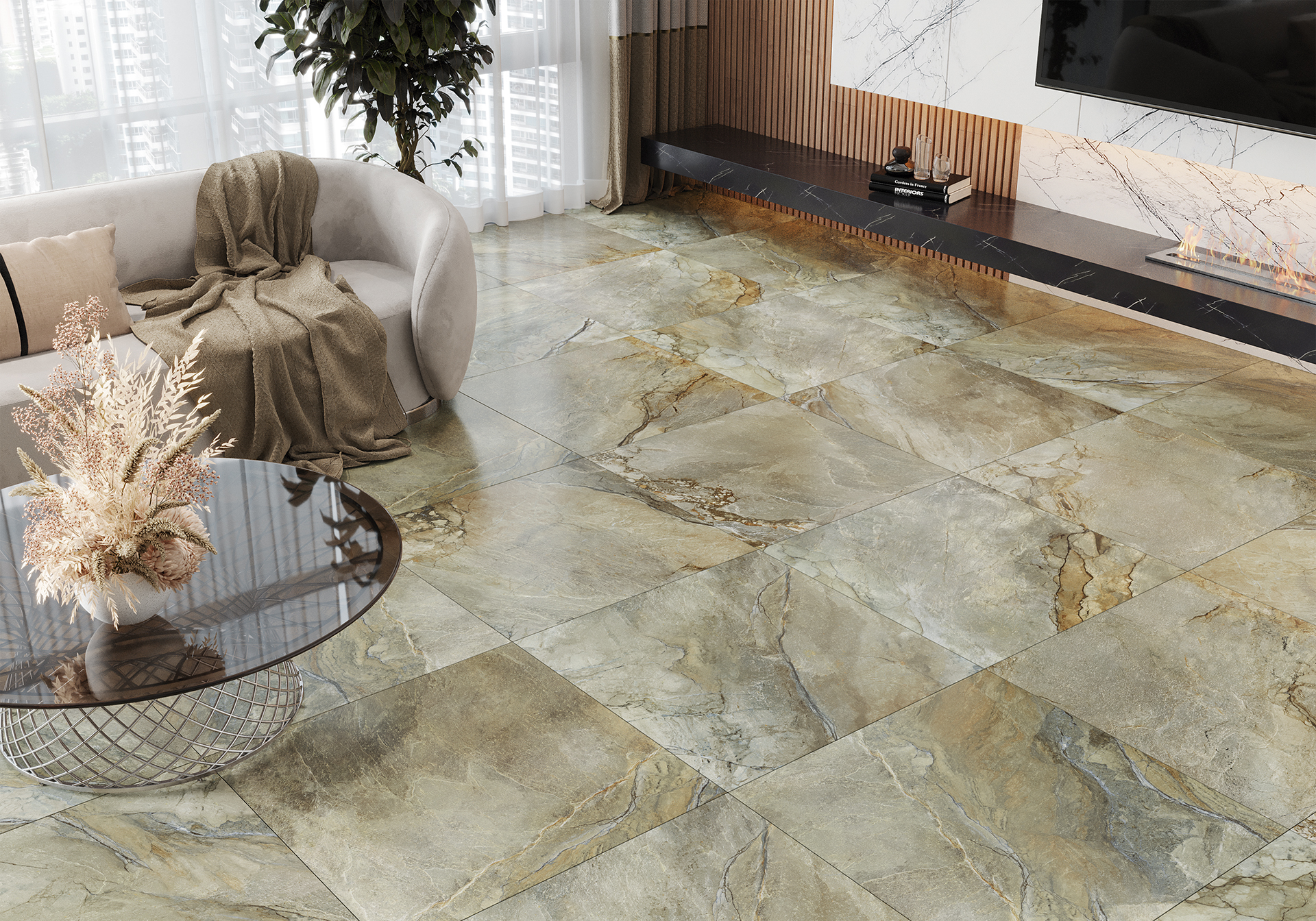 GFU6060VLC04L  На пол Vulcano 04L лаппатированный 600x600x9 - фото 20