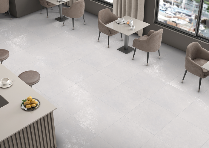 На пол Fog Bianco Matt Carving 60x60 - фото 12