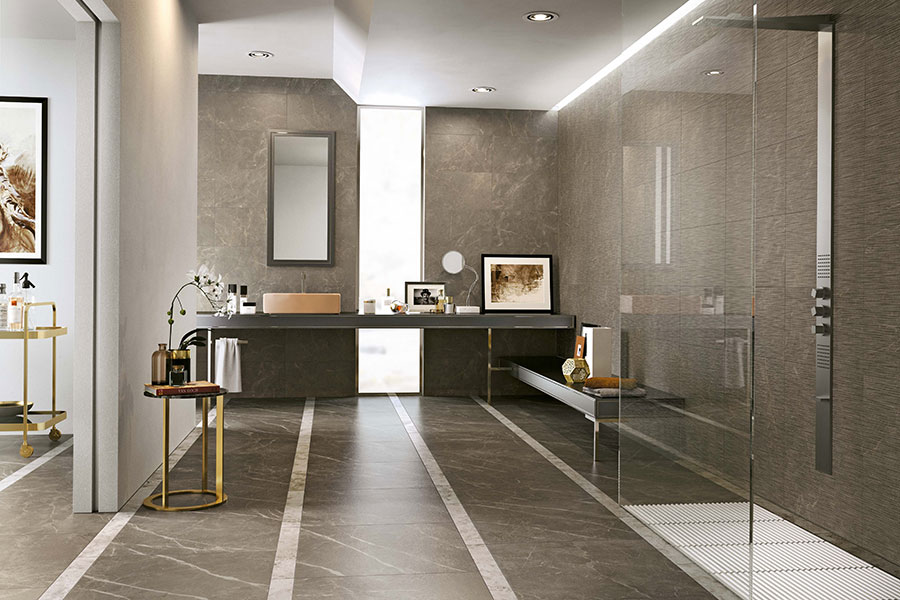 620070000763 Ступень Supernova Stone Ivory Scalino laterale dx 33x120 - фото 7