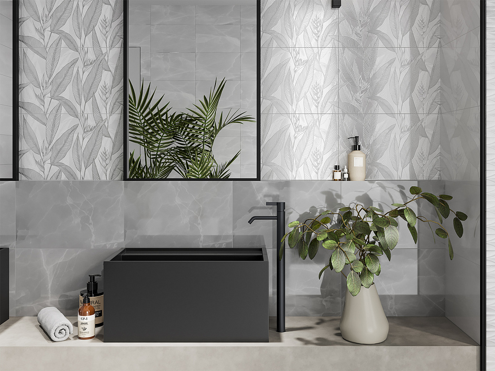 010100001552 На стену Эдем Серый низ 04 25x40 - фото 14