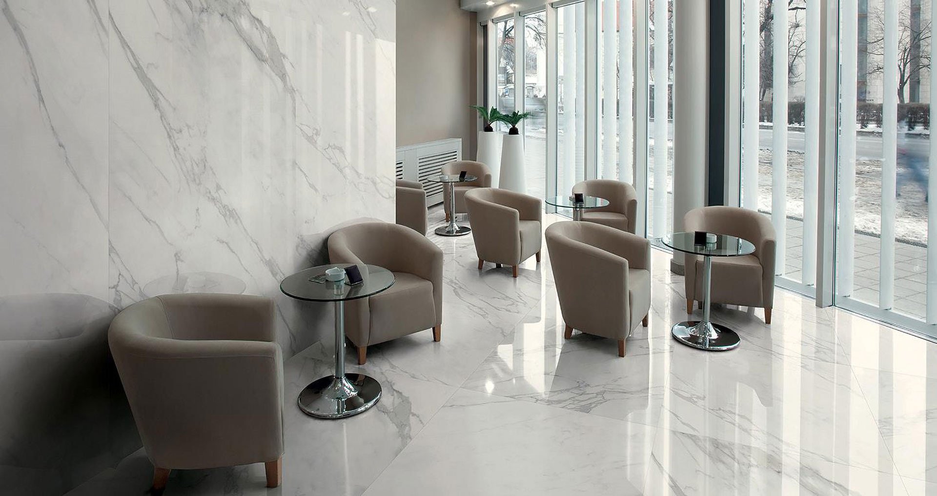 На пол Calacatta Calacatta Oro Lapp/Rett - фото 8