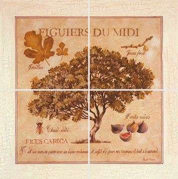 Декор Herbarium Herbarium 1 из 4х плиток