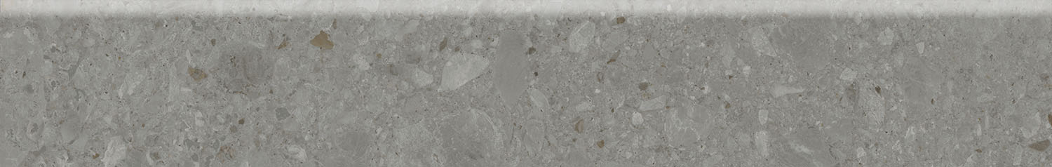 DD606120R/6BT Плинтус Чеппо ди Гре Серый тёмный матовый обрезной 60x9.5x0.9