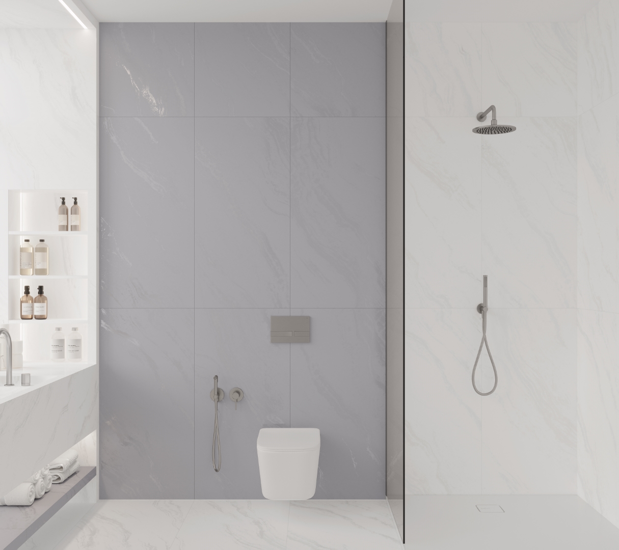 LP6012G0571R  На пол Solo Argento серый глянцевые чернила 59.5х119.1 - фото 12