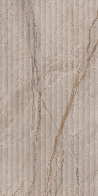 KM6012B0240R На стену Ифран Бежевый светлый глянцевый структура обрезной 60x119.5x1 - фото 2