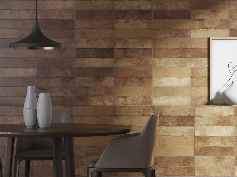 На стену Oken Blue Brillo 7.5x30 - фото 2