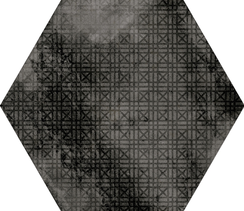 23604 Напольный Urban Hexagon Melange Dark - фото 4