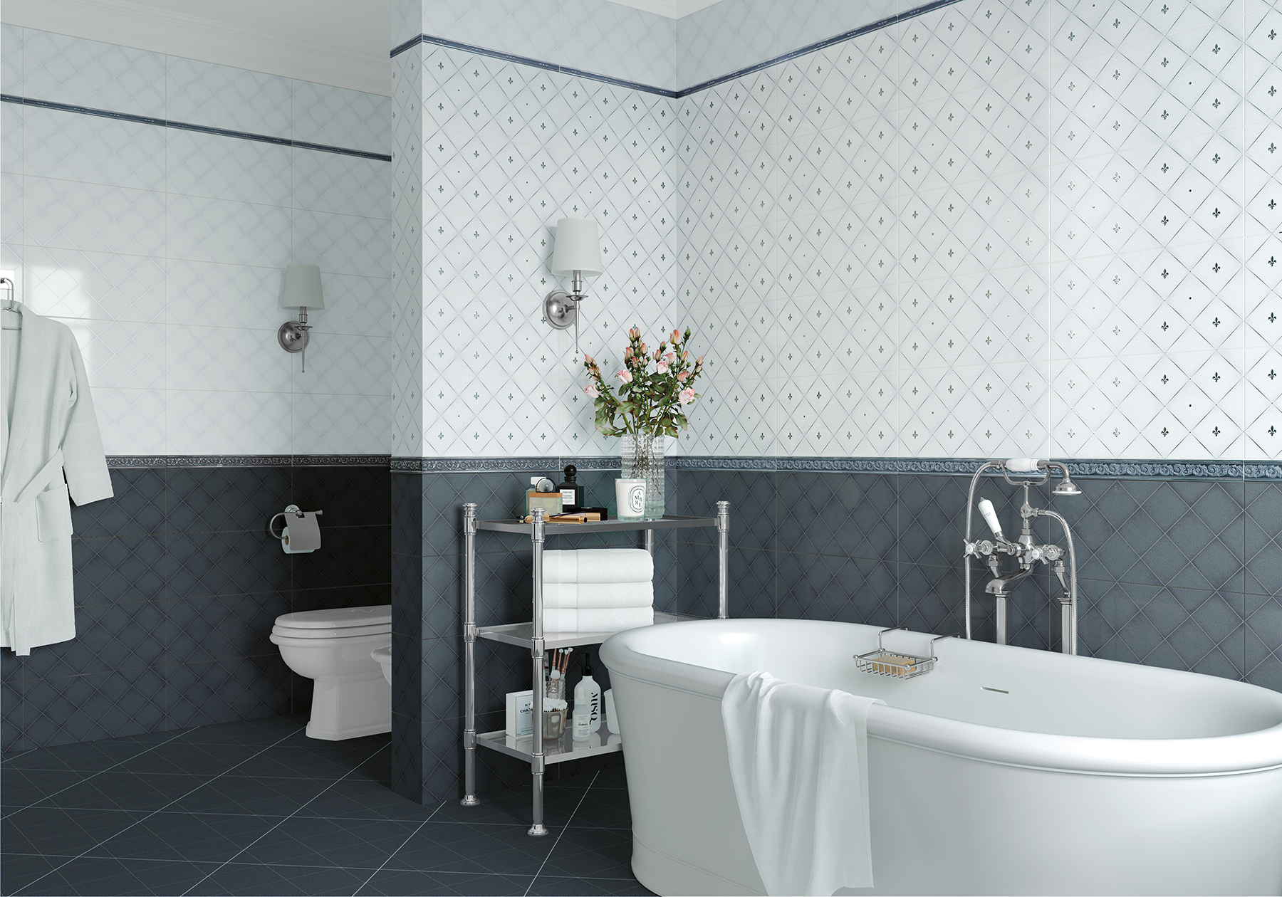 GP6ADE24 На пол Adele Arctic Verde 41x41 - фото 11