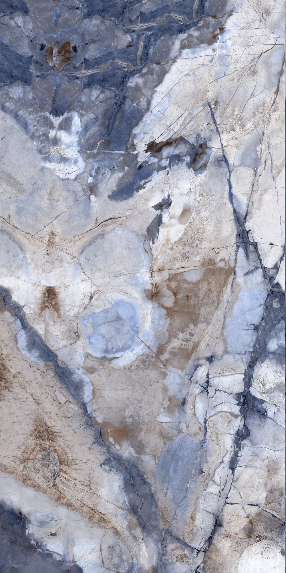 HG2006-A На пол Bergamo Blue High Gloss 60x120