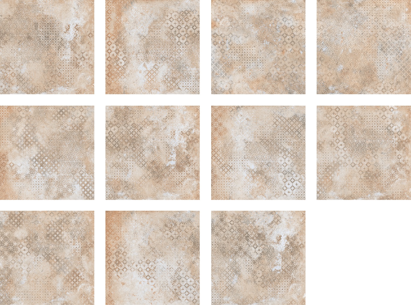 На пол Silk Atrium Beige Matt 60x60 - фото 2