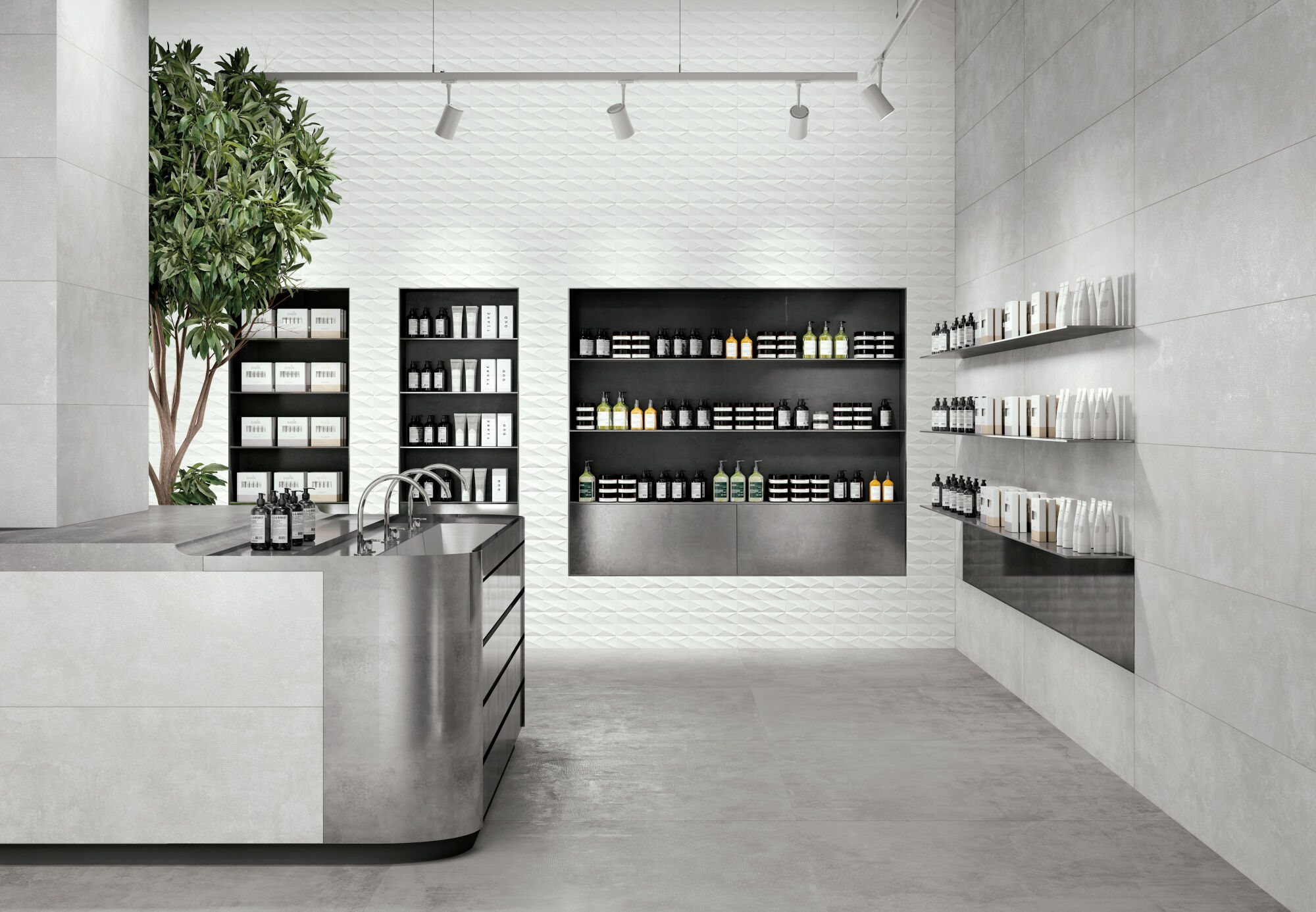 40283 На стену Cotton White/33.3X100X0.86/R 33.3x100 - фото 7