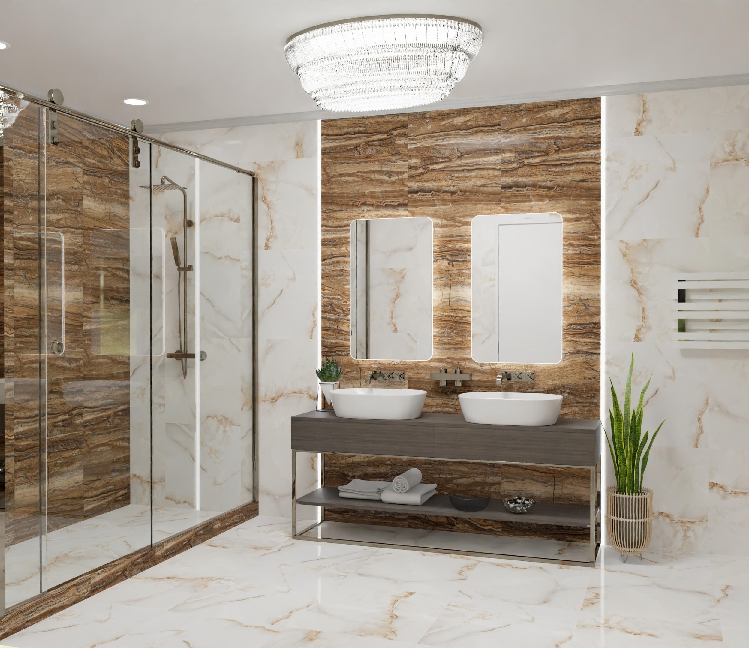 На пол Tiger Onix Gris 60x60 - фото 5