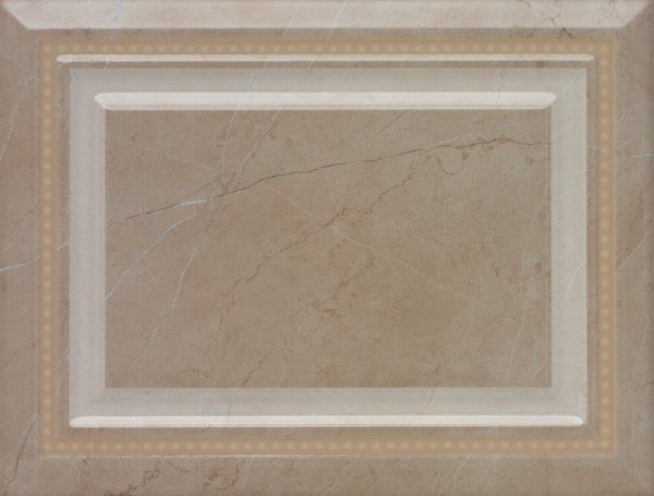 904459 Декор Botticino Dec. Botticino-q cream