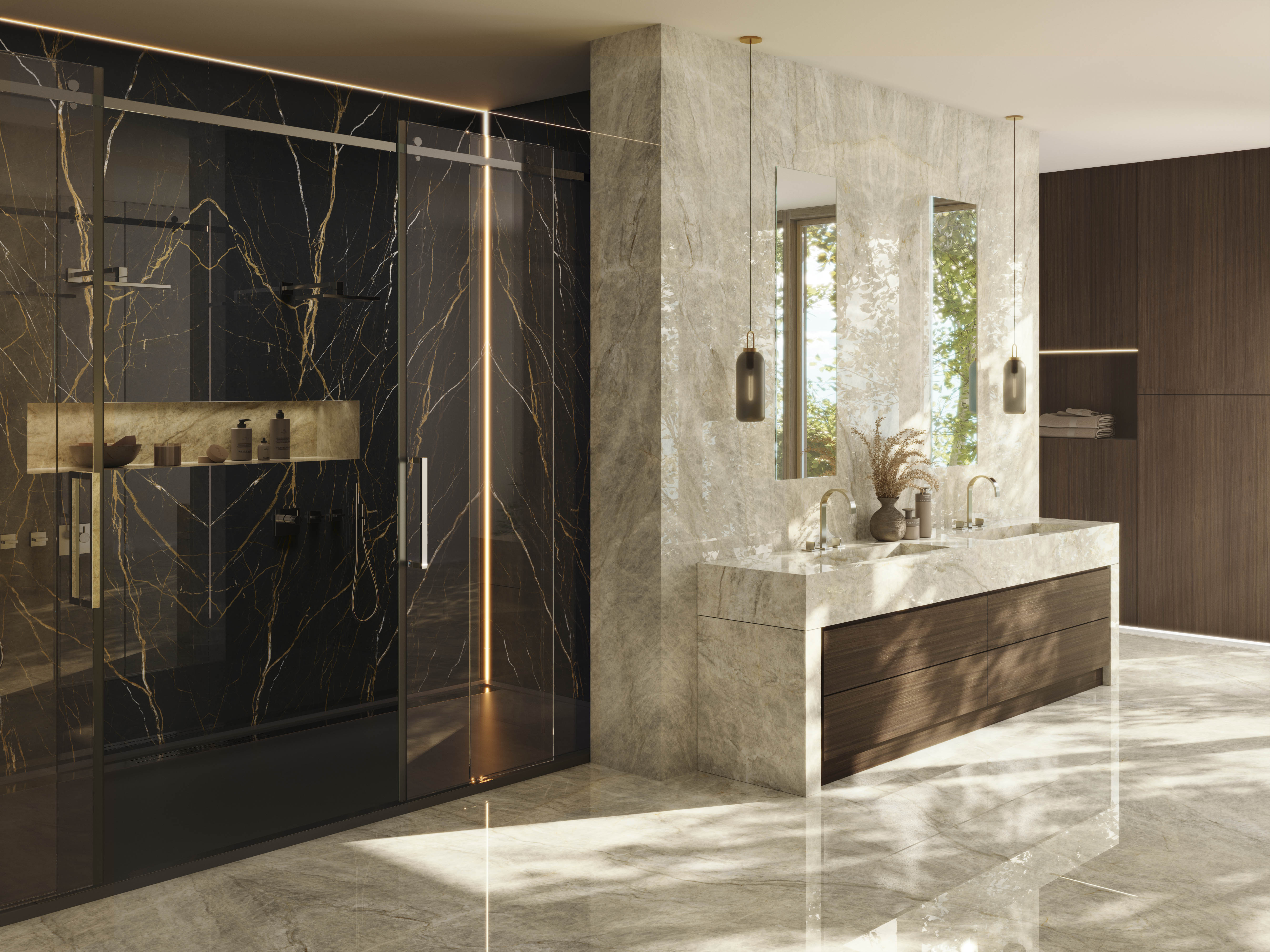 На пол Taj Mahal Silk 3D 6mm 160x320 - фото 5