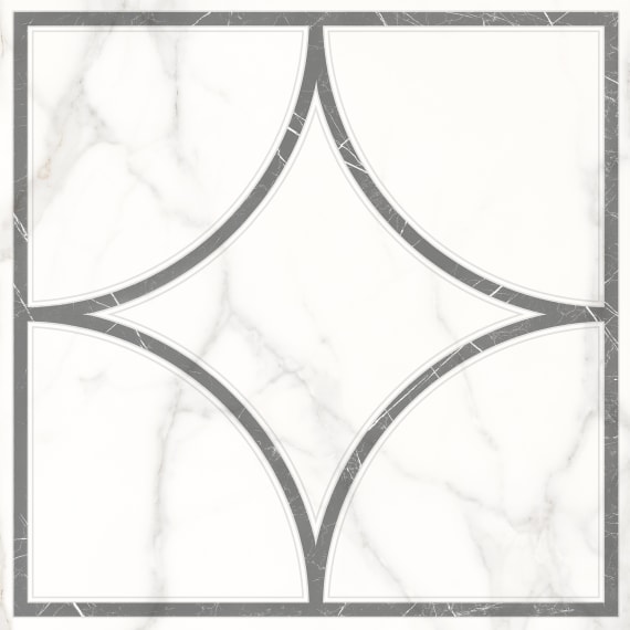 7346-0002 Декор Каррара Нова Геометрия