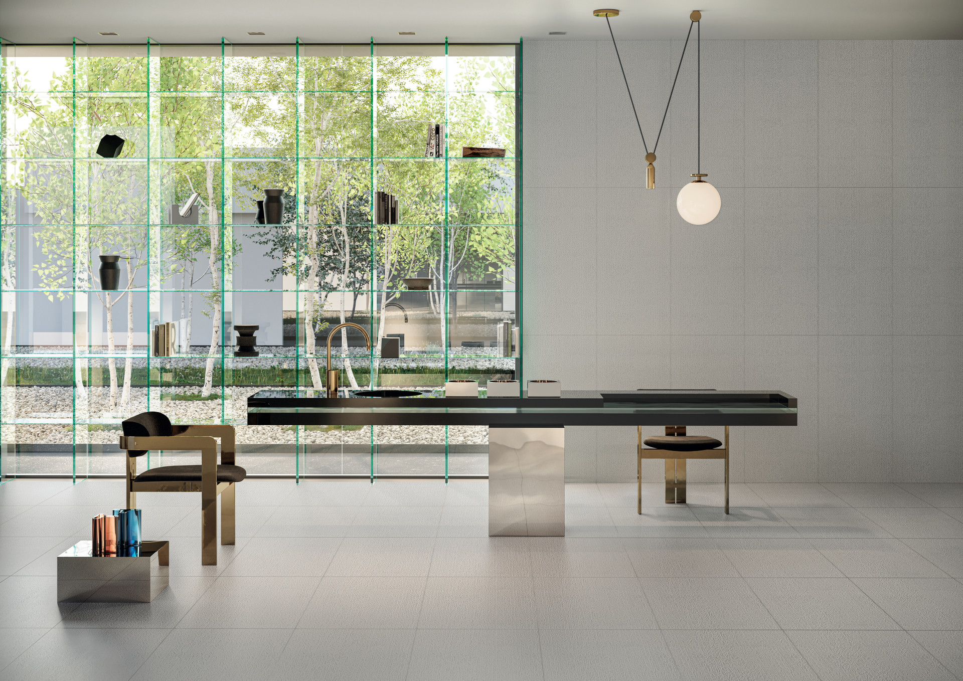 CCL6 На пол Plumage PM01 Neige Nat SQ 60x120 - фото 2