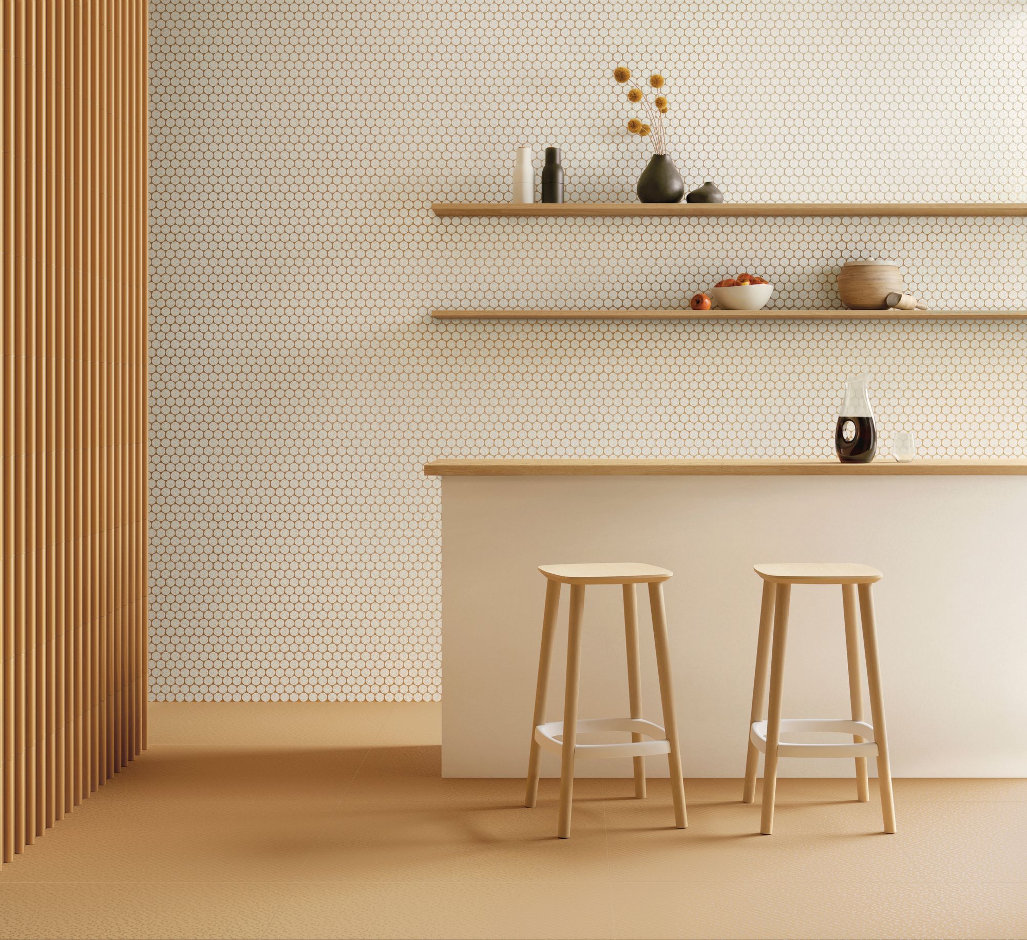 118401 На пол Aguas Plain Clay 90x90 - фото 12